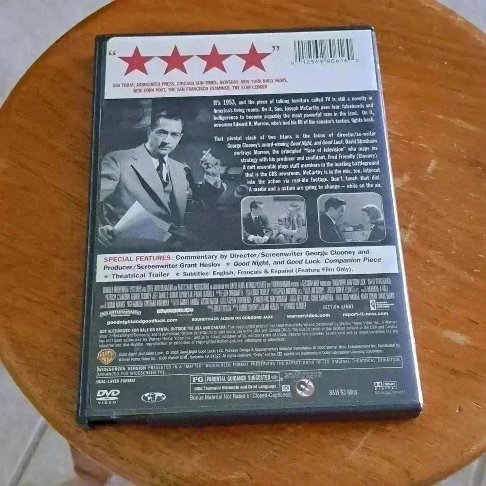 Dvd GOOD NIGHT AND GOOD LUCK - Picture 3 of 4